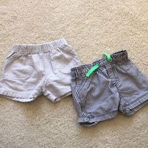 Set of 6 month shorts
